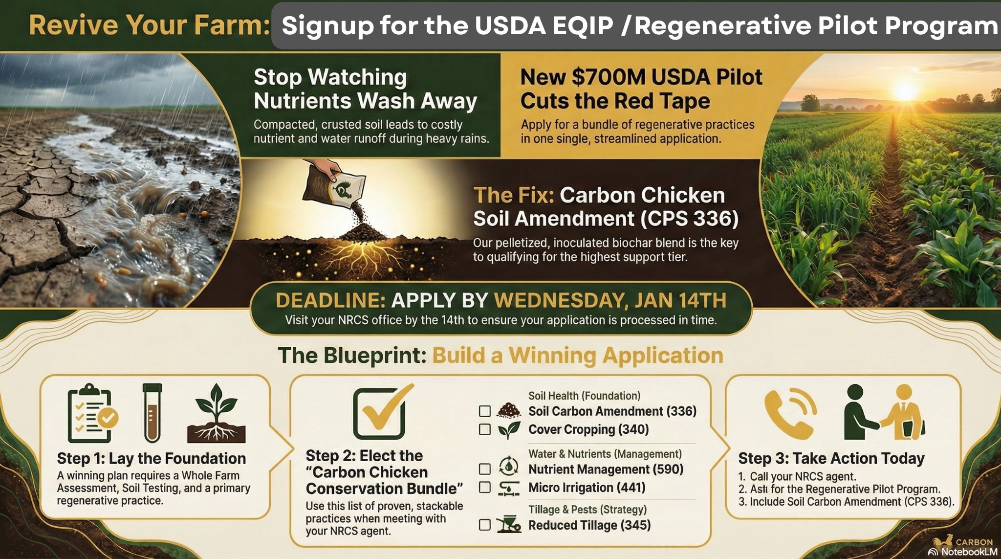 NRCS CPS 336 Infographic for Signup Deadline Jan 15, 2026