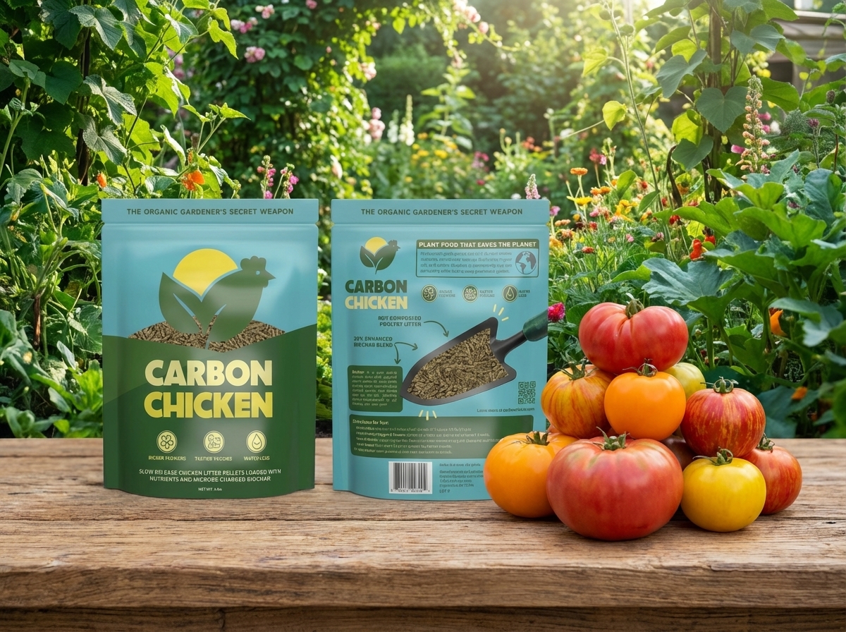 Carbon Chicken 80:20  Soil Carbon Amendment- 4 lb. Bag