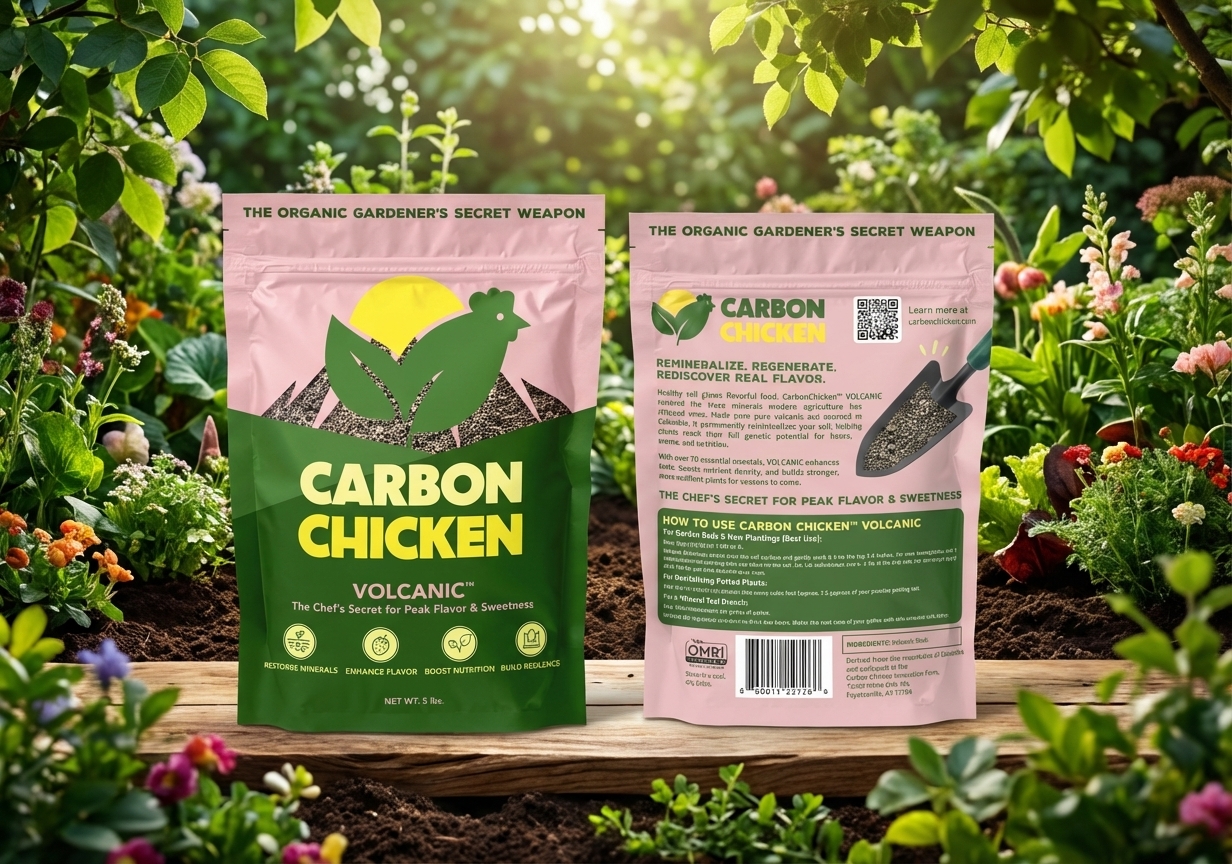 Volcanic Ash Minerals - 5 lbs Mylar Pouch