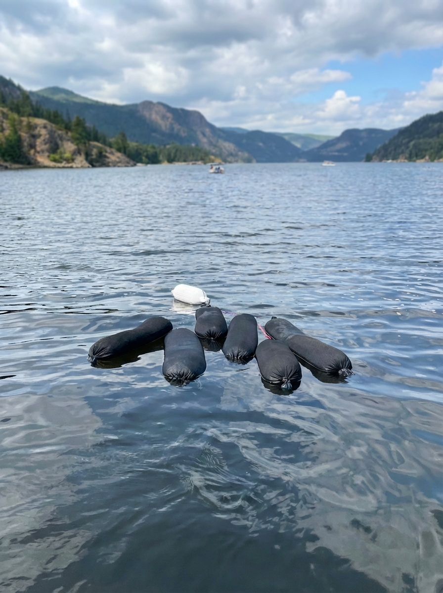 Biochar- Pond Sock 10 Ft. Length